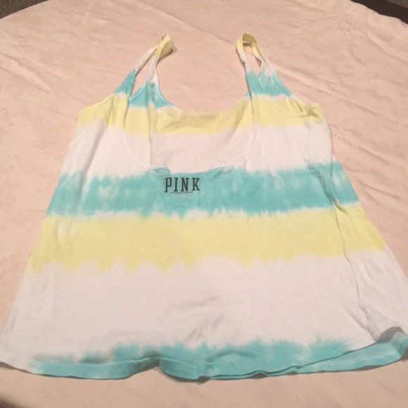 PINK brand multicolored tank - Picture 2 of 4
